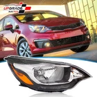 Halogen Right Side Headlight Assembly For 2012-2017 Kia Rio Sedan Passenger New. Price: $66.58.
