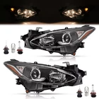 2PCS Black Halogen Projector Headlight Headlamp For Mazda 3 2014-2016 W/bulbs New. Price: $138.18.