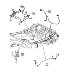 68259674AB Mopar Headlight Wiring Harness For Dodge Challenger 2019 New. Price: $136.43.