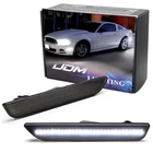 Smoked Lens White Full Strip Led Rear Side Marker Lamps 2010-14 Ford Mustang New. Price: $27.09.