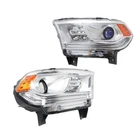 For Dodge Durango 2014-2017 Headlights Pair Clear And Amber Lens Chrome Interior New. Price: $540.37.