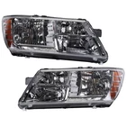Pair Of Headlight Assemblies Fits 2009-2020 Dodge Journey Lh Rh Clear Lens Abs New. Price: $132.27.