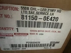 Toyota Headlight Assy 81150-OE420 New. Price: $318.00.