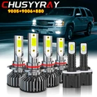 6X Led Headlight Bulbs Hi/low Fog Beam For Chevrolet Suburban 2500 2000-2006 New. Price: $31.99.