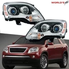 Pair For Gmc Acadia 2007-2012 Hid Type Projector Headlight Chrome Replacement New. Price: $380.39.