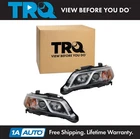 Trq Headlight Assembly Set Driver & Passenger Side Fits 2013-2015 Acura Rdx New. Price: $474.95.
