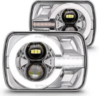 True Mods 5X7 7X6 Inch H6054 Led Headlights Bright H4 Chrome Replacement... New. Price: $52.25.