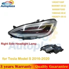 For 2016-2020 Tesla Model Right Headlight Headlamp 1053571-00-F New. Price: $529.99.