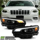 For 2019-2023 Jeep Cherokee Full Led Projector Headlights Healamps Left+right New. Price: $269.99.