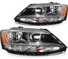 Headlamp For 2011-2018 Volkswagen Jetta Headlights Assembly Pair Black Housing New. Price: $99.99.