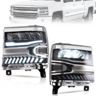 Vland Led Headlights For 2016-2018 Chevrolet Silverado 1500 Front Lamps Lh+rh New. Price: $549.99.