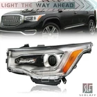 For Gmc Acadia Sl 2017-2019 Headlight Assy W/o Led Drl Chrome Housing Left Side New. Price: $96.53.