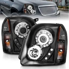 Anzo 111148 Black Projector Headlights With Halo For 07-14 Gmc Yukon/xl/denali New. Price: $459.38.