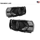 2PCS Headlight Assemblies For Dodge Ram 1500 2500 3500 2002-2005 Clear Black New. Price: $79.99.