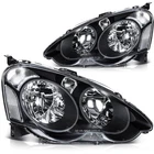 Headlights Assembly Fits 2002-2004 Acura Rsx DC5 Black Housing Lamp Left Right New. Price: $98.89.