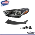 Driver Left Side Halogen Headlight Assembly W/bulb For 2018 2019 Hyundai Sonata New. Price: $71.96.