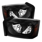 For Dodge Dakota 2005-2007 Spyder Driver & Passenger Side Black Euro Headlights New. Price: $165.33.
