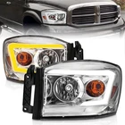 Anzo Usa 111527 Crystal Headlight Set Fits 2006-2009 Ram 1500 2500 3500 New. Price: $471.44.