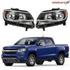 Pair Headlights For Chevy Colorado 2015-2022 No Projector Halogen Clear Lens New. Price: $95.62.