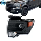 Driver Left Side Ford F-150 2013-2014 Black Hid Projector Headlight Headlamp New. Price: $214.23.