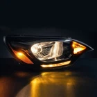 Right Passenger Side Halogen Headlight For 2012-2017 Kia Rio Sedan No Led W/bulb New. Price: $75.99.