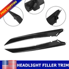 Pair Front Bumper Black Grille Trim Molding Fits 18 19 20 21 Toyota Camry Xse New. Price: $17.09.