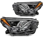 For Toyota RAV4 2016-18 Led Drl Headlights Assembly Pair Black Housing Headlamp New. Price: $255.99.