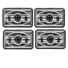Eagle 4 X 6 Chrome Led Headlights - Quad Pack Low And High Beam New. Price: $579.99.