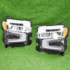 For 2022-2024 Chevy Silverado 1500 Chrome Led Drl W/ White Animation Headlights New. Price: $310.00.