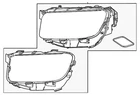 Genuine Mercedes-benz Headlamp Assembly 247-906-96-03 New. Price: $1764.00.