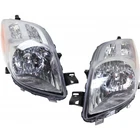 For 2007-2008 Toyota Yaris Headlight Driver And Passenger Side Pair Dot New. Price: $199.16.