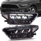 Vland Full Led Headlights Assembly Fit 2015-17 Ford Mustang W/start-up Frontlamp New. Price: $499.99.