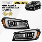 For 2013-2016 Gmc Acadia Hid/xenon Headlight W/led Drl Projector Left+right Pair New. Price: $478.99.