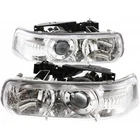 For Chevy Silverado 1500/2500 Headlight 1999-2002 Pair Halogen GM2505108 New. Price: $222.23.