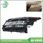 New Front For Nissan Pathfinder 22-23 Led+halogen Headlight Left/lh Chrome Bezel. Price: $203.22.