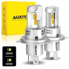 Auxito H4 Led Headlight Kit Hi Lo Beam Bulb Canbus Super Bright 3000K Plug&play New. Price: $34.19.