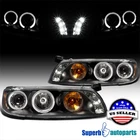 Fits 1997-2003 Pontiac Grand Prix Led Halo Projector Headlights Lamp Left+right New. Price: $165.98.