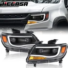 For 2015-2022 Chevy Colorado Led Drl Dual Projector Headlights Headlamps Black New. Price: $242.30.