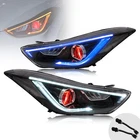 Vland Led Drl Headlights Fits For 2011-2015 Hyundai Elantra Avante Md Demon Eyes New. Price: $268.99.