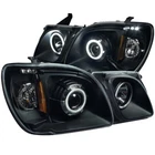 Anzo Projector Headlights W/ Halo Black (ccfl) For 1998-2007 Lexus LX470 New. Price: $322.14.