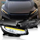 Vland Pair Led Headlights For 2016-2021 Honda Civic W/ Sequential Turn Signals New. Price: $284.99.