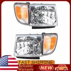 Fit 1997 - 2000 Toyota Tacoma 2WD Without Prerunner Corner Head Light Combo Set New. Price: $95.99.