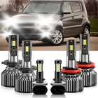 For Kia Soul 2012-2013 Combo Led Headlight High Low Fog Bulb Kit 6500K New. Price: $51.84.