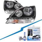 99-00 Fits Lexus RX300 Halogen Headlights Set W/xenons Black LX2503103 LX2502103 New. Price: $151.67.