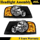 2003-06 Ford Expedition Headlight Assembly Halogen Black Housing Clear Lens New. Price: $86.99.