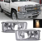 Fit 2007-2015 Chevy Silverado 1500 2500 Front Bumper Fog Lights Lamps Pair 07-15 New. Price: $18.00.