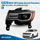 For 2014-2016 Jeep Grand Cherokee Hid/xenon Headlight W/auto Leveling Driver New. Price: $169.99.