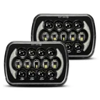 Lx-light 105W 1000% Bright Black H6054 5X7 7X6 Led Headlights Drl Anti-glare ... New. Price: $113.93.