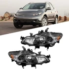 New Rh&lh Headlights Headlamps Set Fit For 2009-2014 Nissan Murano Halogen Clear. Price: $131.10.