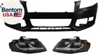 Driver And Passenger Side Headlight Kit For Audi A4 Quattro 2009-2012 Halogen Wi New. Price: $781.78.